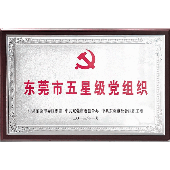 东莞市五星级党组织