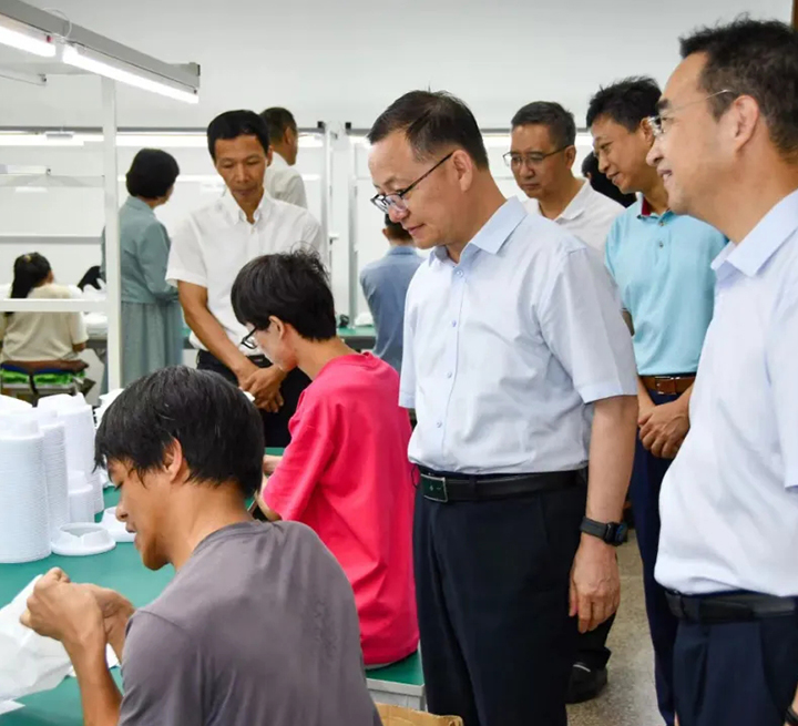 高地人才丨中国残联领导莅临高地人才考察调研